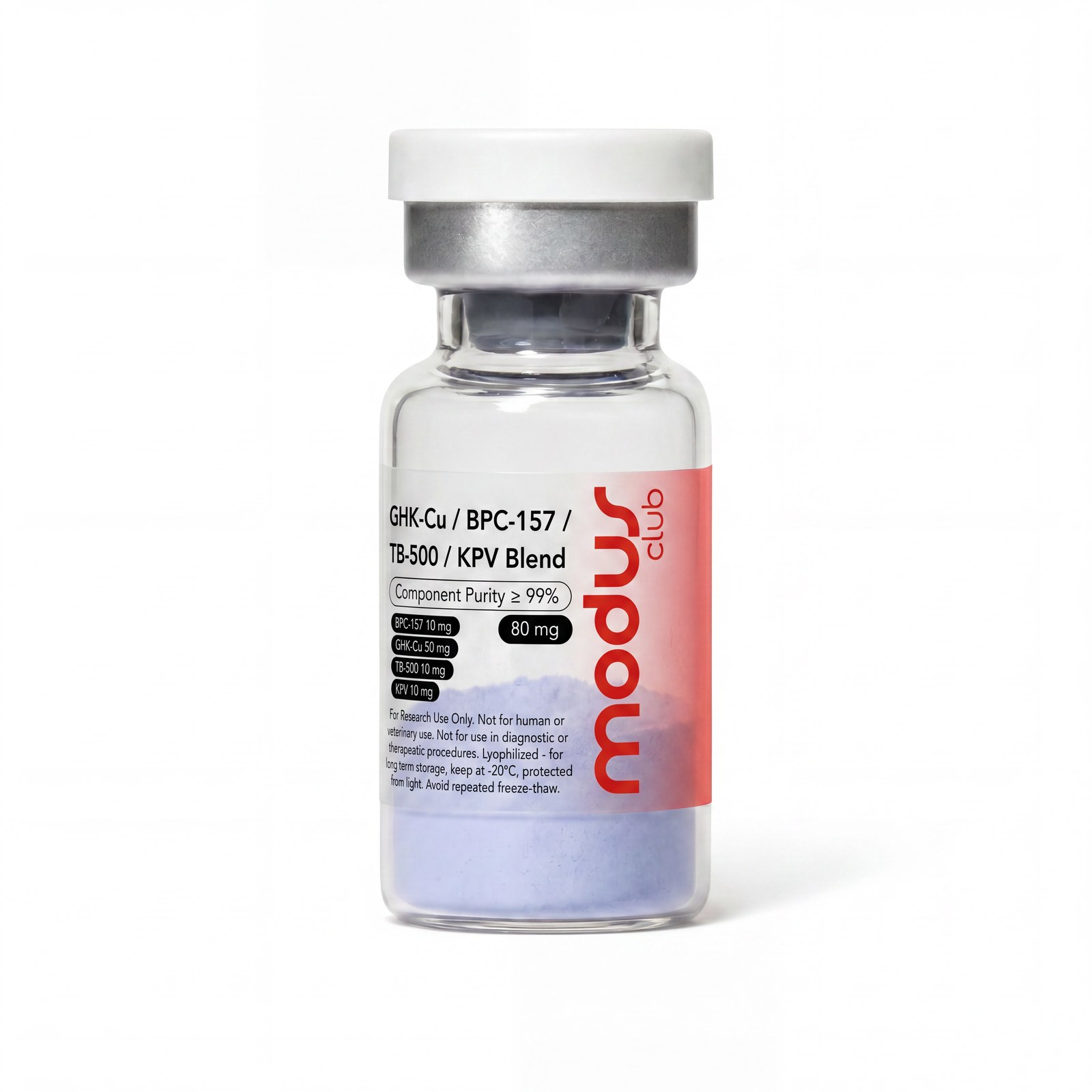 GHK-Cu / BPC-157 / TB-500 / KPV Blend